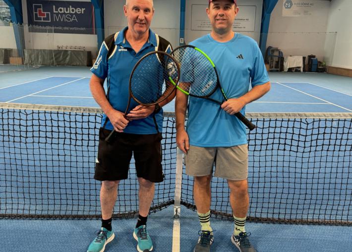 Finalisten des Trosttableaus mit Sieger Daniel Agten (rechts)